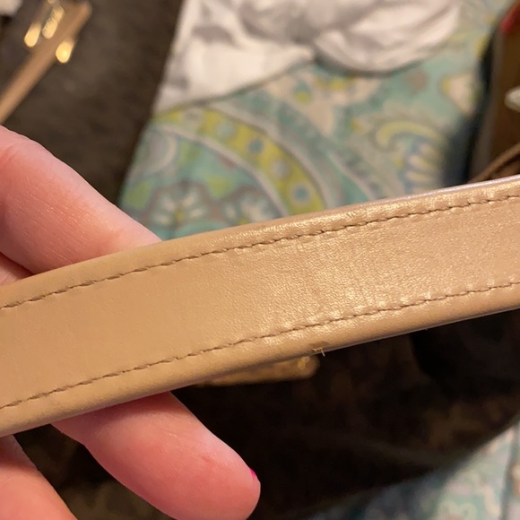 Michael Kors MICHAEL brown MK bag with two straps NWOT - Picture 6 of 10